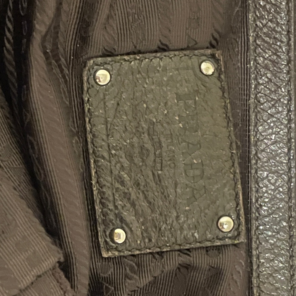 Authentic Vintage Prada Cervo Lux Bowling Bag - Picture 12 of 15